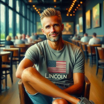 Lincoln Restaurant T-Shirt And Denim Art Collection